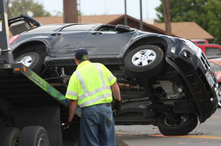 Overturned Vehicle
